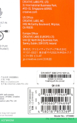 Веб-камера Creative Live! Cam SYNC 1080P V2 черный (73VF088000000)