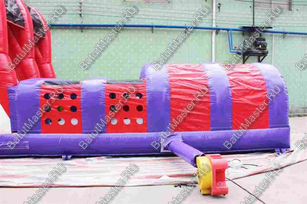 Надувная полоса препятствий "Веселые испытания"