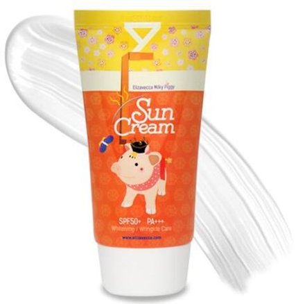 Крем для лица солнцезащитный SPF50+ PA+++ Elizavecca Milky Piggy Sun Cream,50 мл