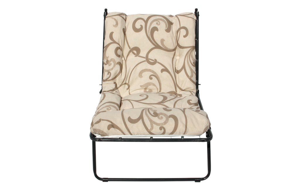 Кровать -кресло Лира арт.С210 (цвет ткани бежевый рис.вензель (2 шт. в уп.)