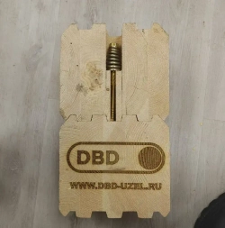 Крепежный пружинный узел для деревянного домостроения, длина 200мм 50 штук, DBD