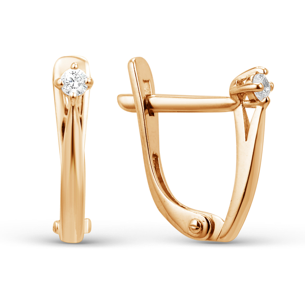 Серьги из золота 585 пробы