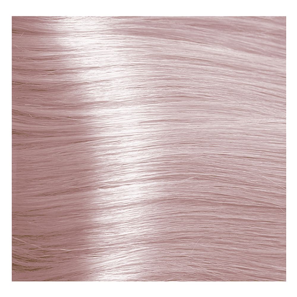 Крем краска для волос с гиалуроновой кислотой Kapous, 100 мл - HY 10.016  Платиновый блондин пастельный жемчужный