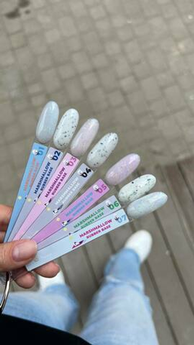 Луи Филипп Rubber Base Marshmallow - Камуфлирующая база 04, 15мл