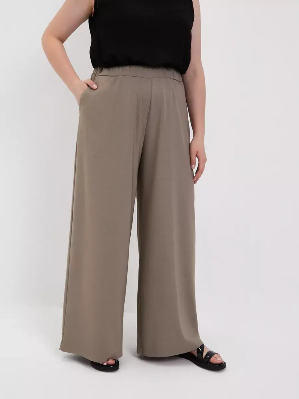 Брюки палаццо