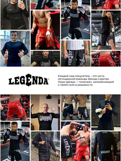 Комплект термобелье мужское с начесом LEGENDA Urban черный