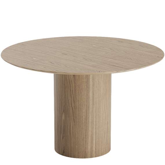 Стол обеденный Type D 120 см основание D 43 см (натуральный дуб)