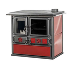 Дровяная печь отопительно-варочная со встроенной духовкой Hosseven 4035