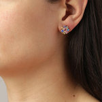 Серьги Dyrberg Kern CARNEA SG PASTEL MULTI 460073