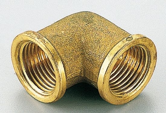 Угольник латунный Tiemme 1"x1" ВР/ВР с внутренней резьбой фитинг 1500017