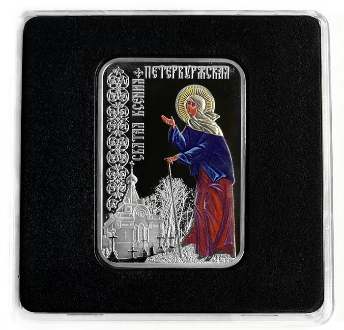 1 доллар 2012 Ниуэ «Святая Ксения Петербуржская»