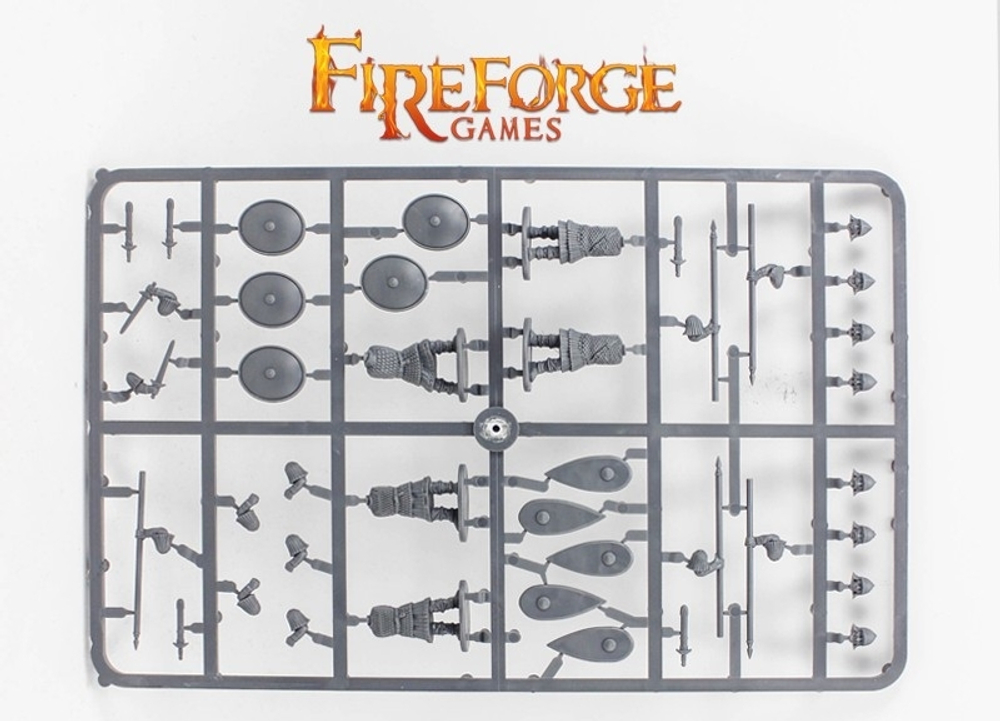 1/5 Byzantine Spearmen (1 литник, 5 моделей)