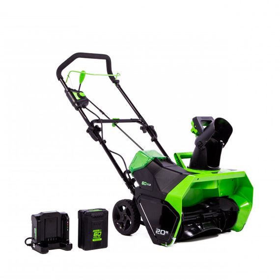 Аккумуляторный снегоуборщик Greenworks GD60ST (акк 4Ач)
