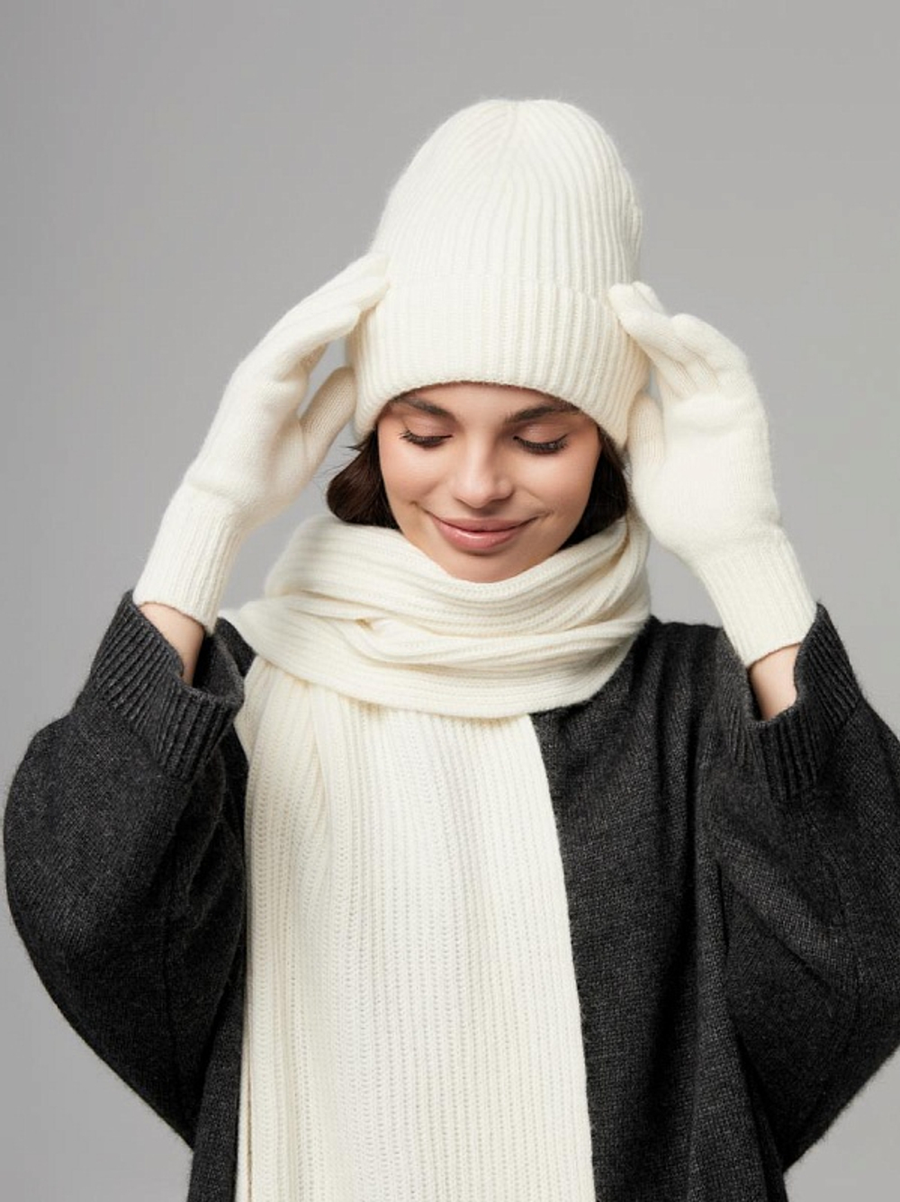 Перчатки ПЧ806-02 экрю