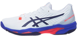 Женские Кроссовки теннисные Asics Solution Speed FF 2 - white/peacoat