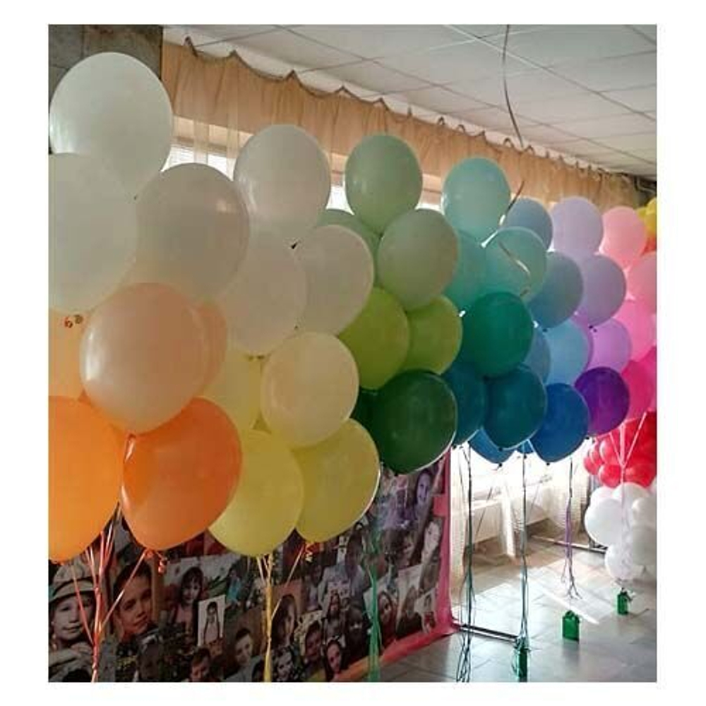 Фонтан из шаров Градиент