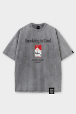Футболка SHMOT "MARLBORO" GARMENT DYE Серый