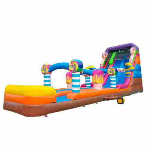 Надувная водная горка «Карамелька», 18*4,8*7,5 м
