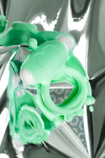 Виброкольцо на пенис A-Toys Fowd зеленое