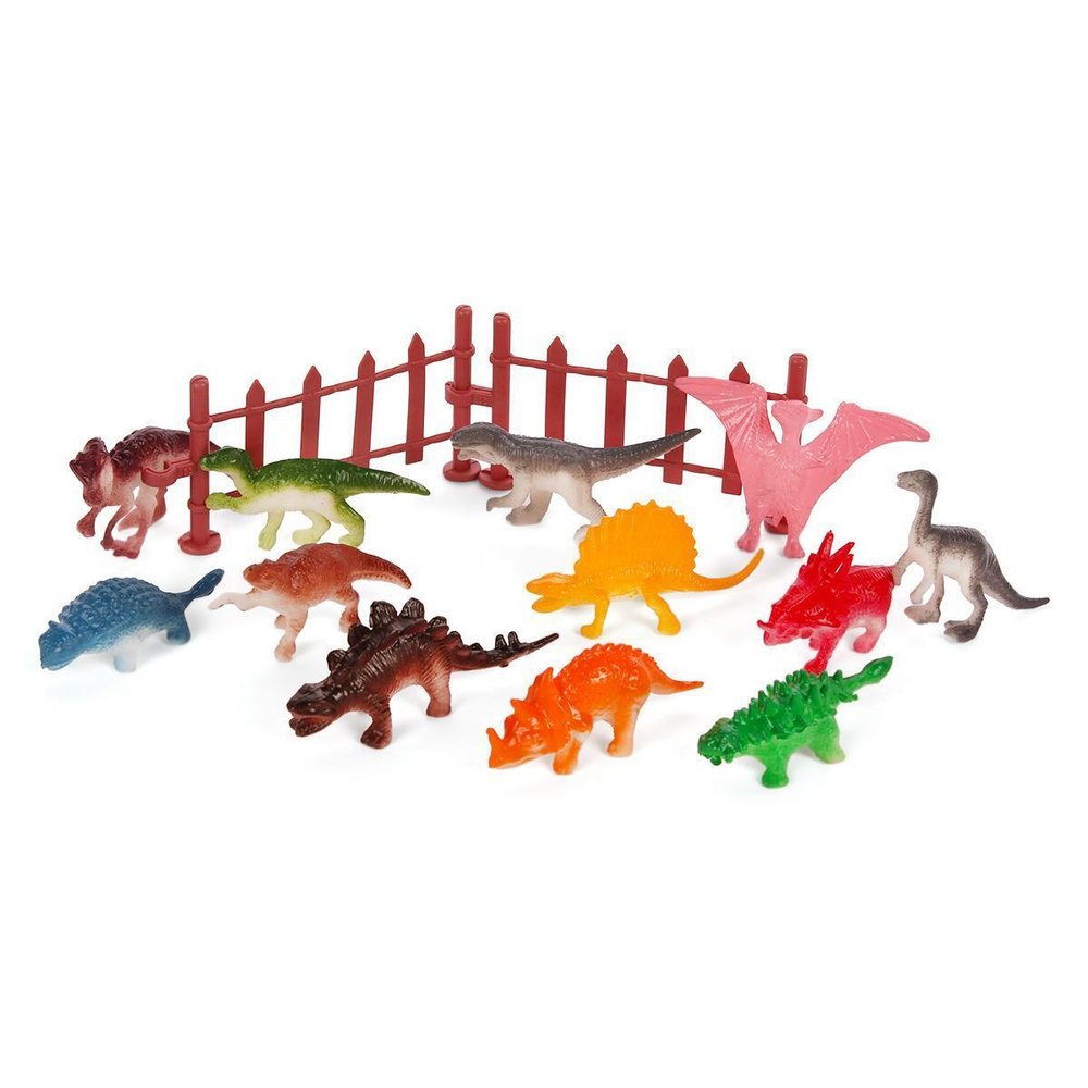 Набор динозавров 12шт, пакет 825-1