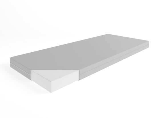 Матрац с чехлом 80*190*10 "Лаворо" (ППУ) (Рогожка Savana Grey (AT))