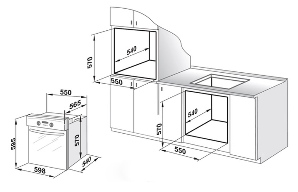 Электрический духовой шкаф GEFEST ДА 622-02 В (РАСПРОДАЖА)