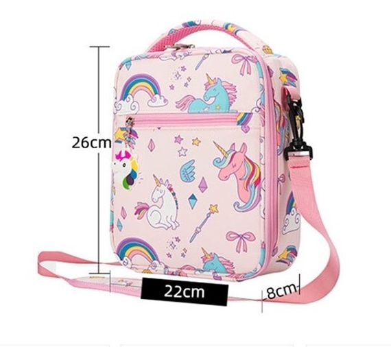 Yemək çantası \Ланчбокс \ Lunch box Unicorns pink