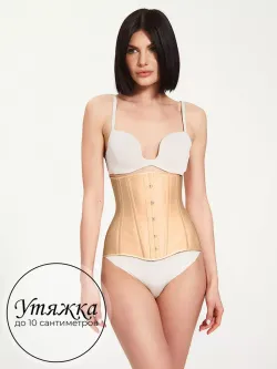 Утягивающий корсет в цвете теплого нюда