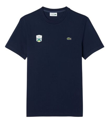 Мужская теннисная футболка Lacoste Rolex Paris Masters Edition - navy blue