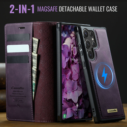 Чехол-кошелек CaseMe 2 in 1 MagSafe Samsung Galaxy S25 Ultra