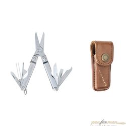 Мультитул Leatherman Micra с кожаным чехлом (832549)