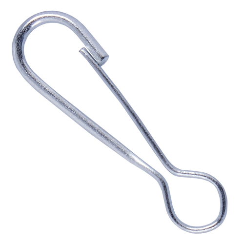 Карабин пружинный тип 125 цинк DIN4293 30мм