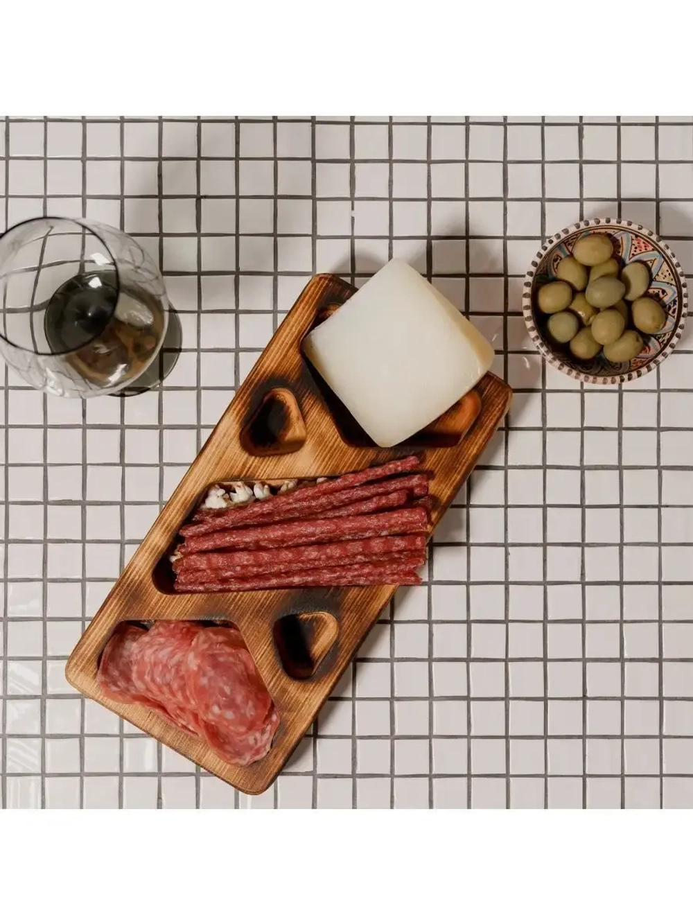 Менажница из Сибирского кедра