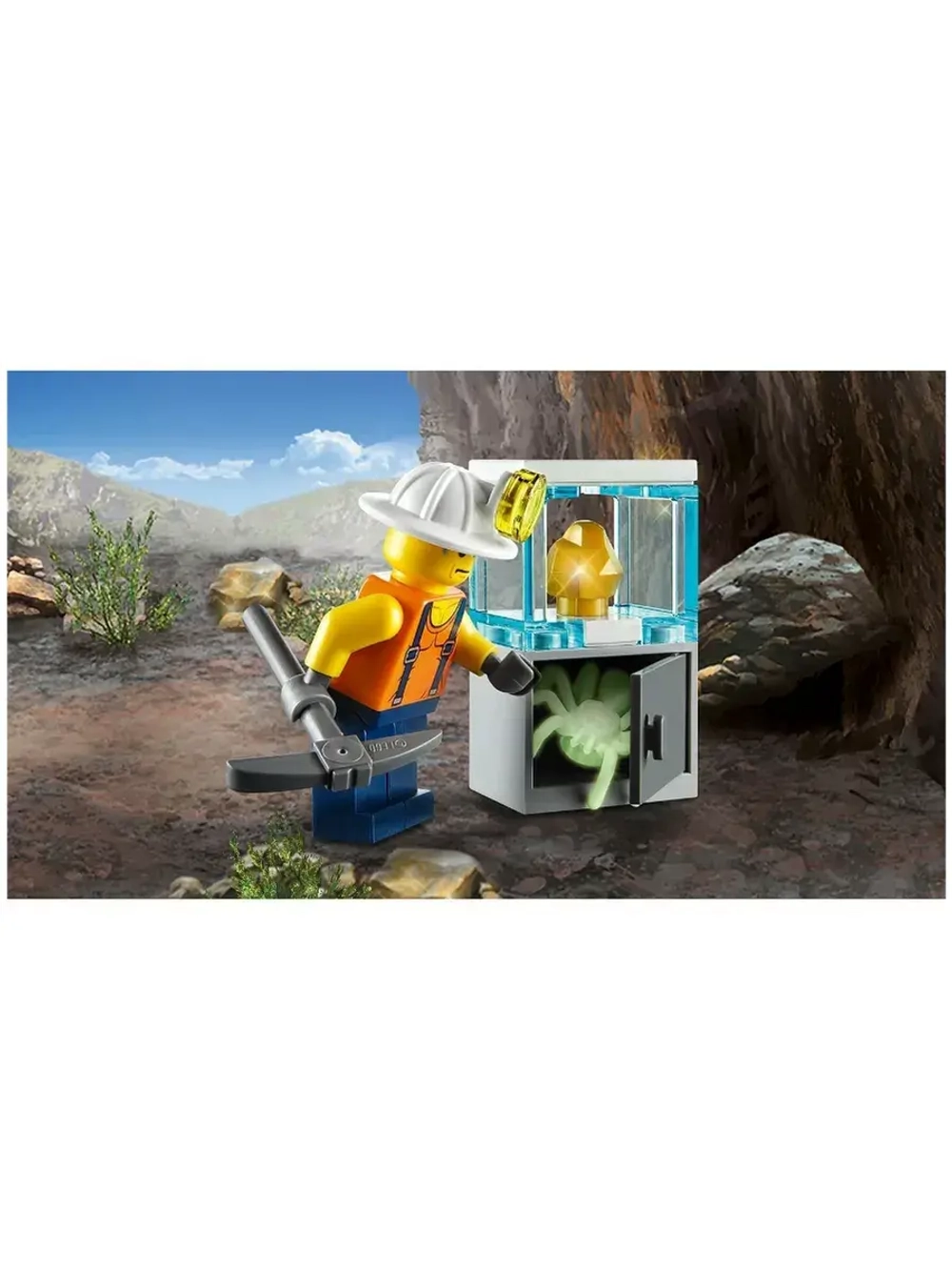 Конструктор Сити Бригада шахтеров 106 деталей