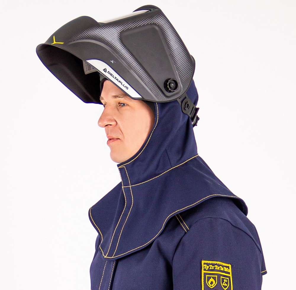 Подшлемник мужской защитный ВОЛАТ, артикул - 010-310, цвет - синий, размер - 57 (100% х/б, пл.310)