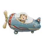 Самолет и мишка-пилот