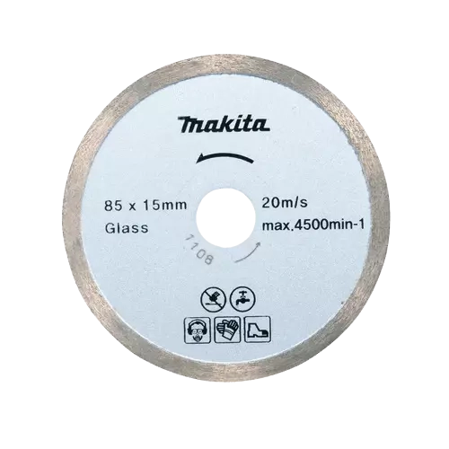 Алмазный диск сплошной по стеклу 85x15x0,9 мм Makita A-01323