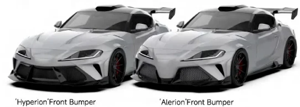Обвес в стиле Moray для Toyota GR Supra A90 A91 MK5 2019-2024+ тойота супра карбоновый тюнинг