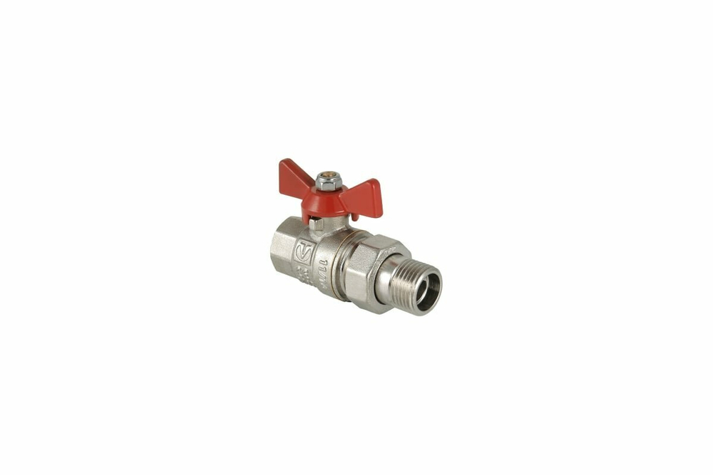 Кран шаровый VALTEC Base VT.227.N с накидной гайкой Ду 25 (1")