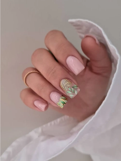 Lucky Rose Слайдеры наклейки для ногтей Foil 129