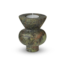 Подсвечник Stone Stacking green
