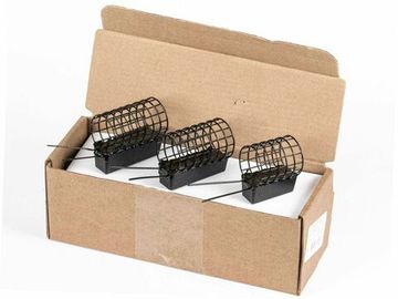 Набор металлических фидерных кормушек FC M1 ТЕЧЕНИЕ 80г 100г 120г 3шт. коробочная версия