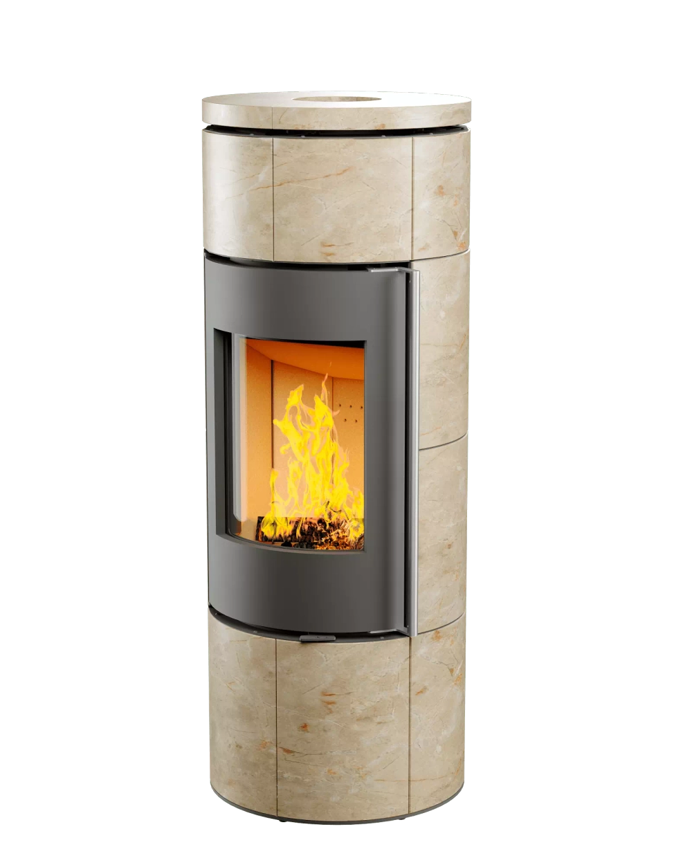 Печь-Камин АСТОВ R1.0 L K MAX