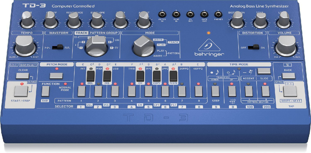 Синтезатор BEHRINGER TD-3-BU