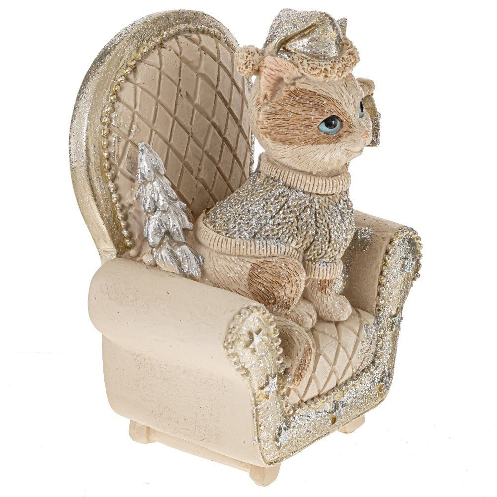 GAEM Фигурка декоративная "Кошка", L9,5 W7 H12 см