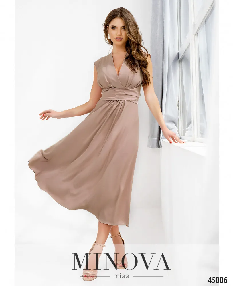 Платье 1082-пудровый Minova