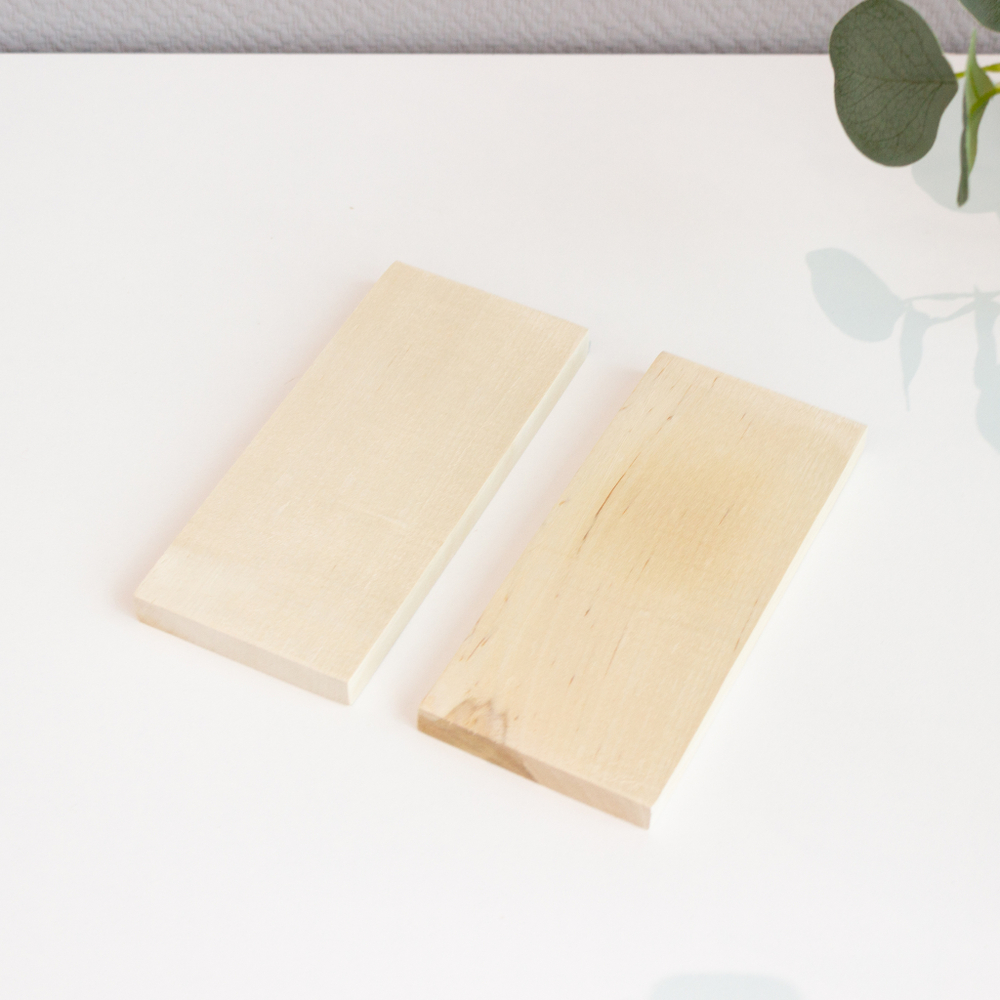 Бруски деревянные 2шт 20*9*1,5