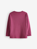 Лонгслив для девочки Next N90-170, Бордовый