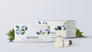 Набор Жидкий концентрат для ванн BIOTONUS Каштан конский 300 мл (10 флаконов по 30 мл в коробке)