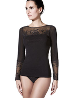 Кофта с длинным рукавом Greta (Размер: S) (Цвет: черный)